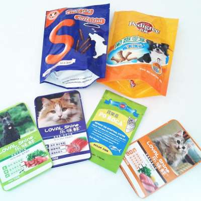 Pet Dog Cat Food Packaging Zipper Bag